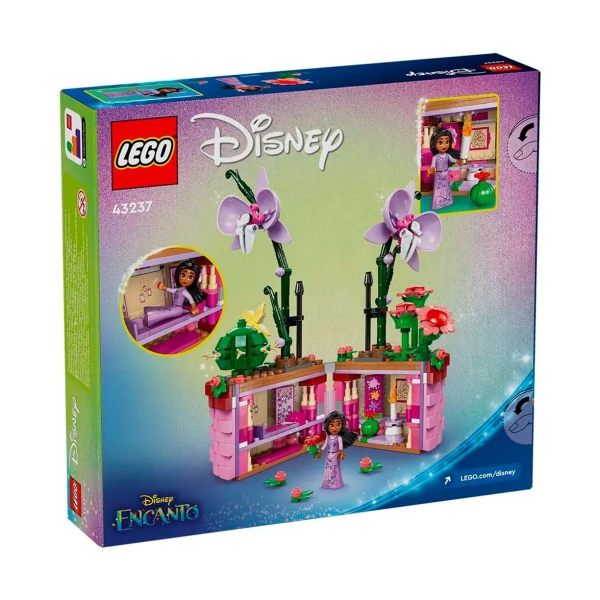 Конструктор LEGO Disney Цветочный горшок Изабеллы 43237