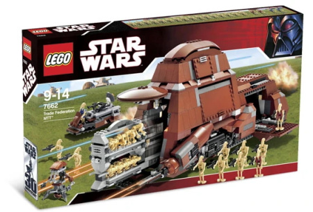 Конструктор LEGO Star Wars 7662 Транспорт дроидов Торговой Федерации
