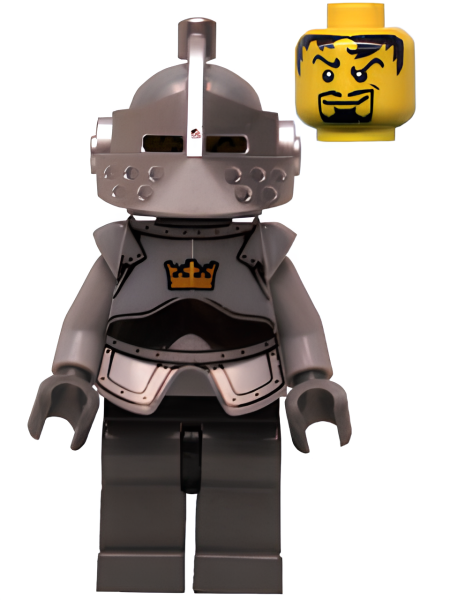 Минифигурка Lego Fantasy Era - Crown Knight Plain with Breastplate cas434 U