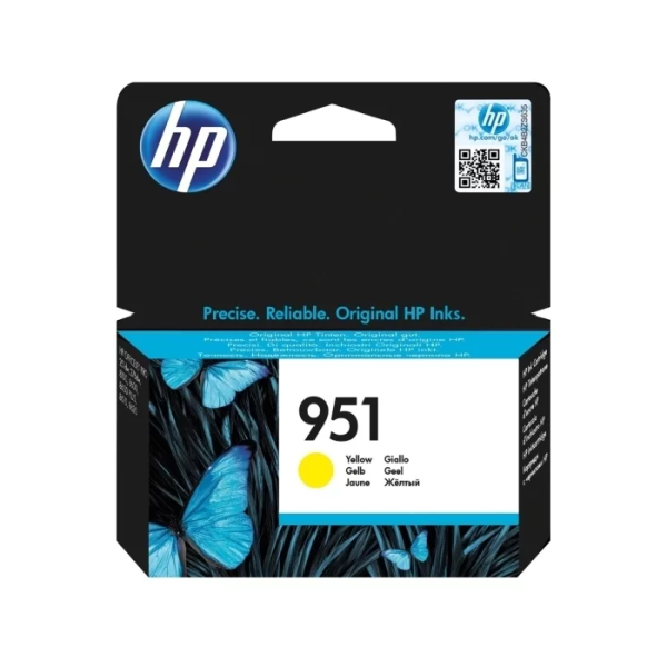 Картридж HP 951 Yellow желтый оригинальный CN052AE