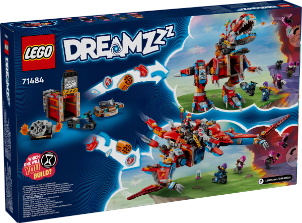 Конструктор LEGO Dreamzzz 71484 Диноробот Купера C-Rex