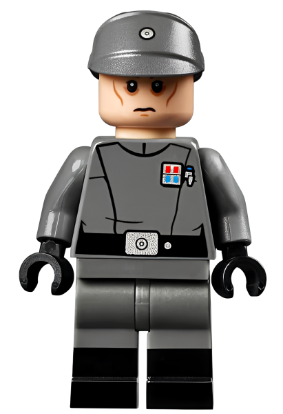 Минифигурка Lego Imperial Officer (Junior Lieutenant / Lieutenant) - Dual Molded Legs sw1043