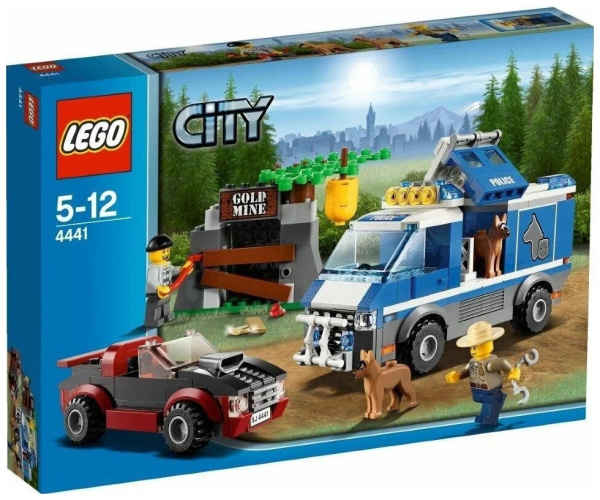 Конструктор LEGO City 4441 Фургон для полицейских собак