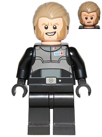 Минифигурка Lego Star Wars Agent Alexsandr Kallus - Hair sw0647