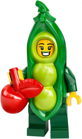 Минифигурка Lego Peapod Costume Girl, Series 20 col20-3