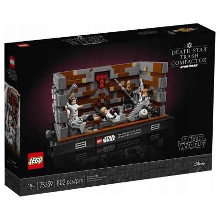 Конструктор LEGO Star Wars 75339 Уплотнитель мусора Звезды Смерти Диорама