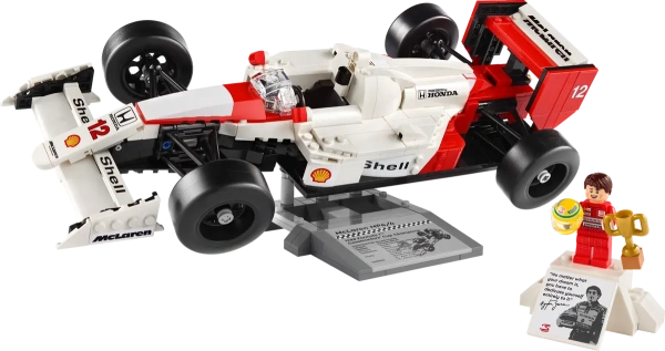 Конструктор LEGO Icons 10330 McLaren F1 MP4/4 и Айртон Сенна