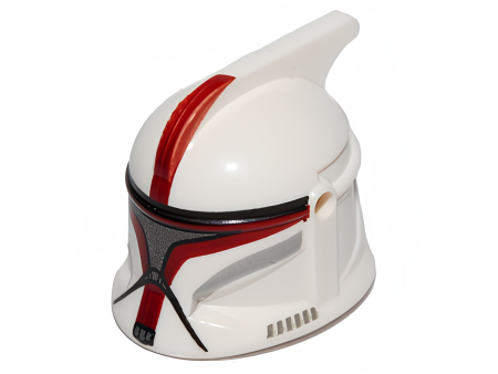 Lego Headgear Helmet SW Clone Trooper with Holes 61189pb17