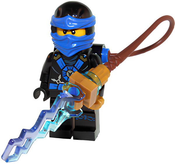 Минифигурка Lego Ninjago Jay (Deepstone Armor) - Possession, Lightning Pack without Sticker njo184