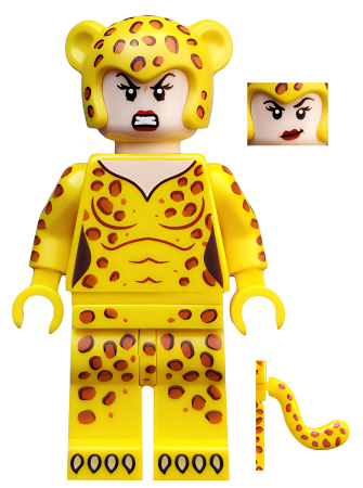 Минифигурка Lego Collectible Cheetah, DC Super Heroes colsh06 U