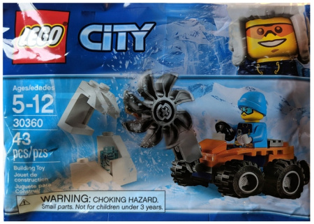 Конструктор LEGO City 30360 Арктическая ледяная пила