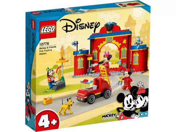 Конструктор LEGO Disney 10776 Пожарная часть и машина Микки и его друзей