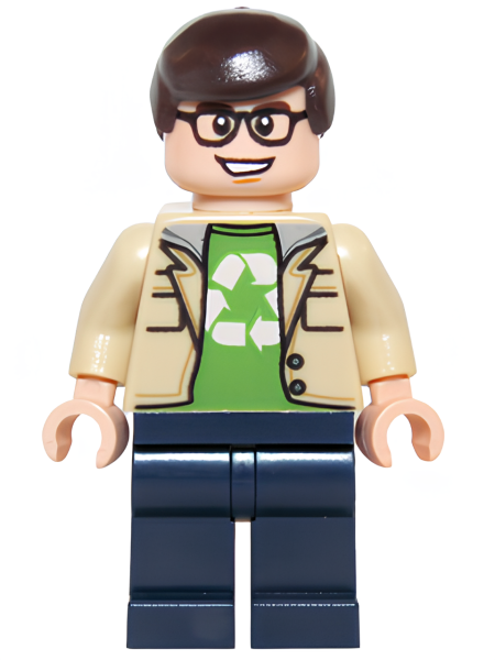 Минифигурка LEGO Ideas Leonard Hofstadter idea014