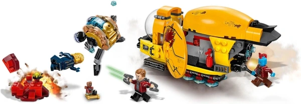 Конструктор LEGO Marvel Super Heroes 76080 Месть Аиши