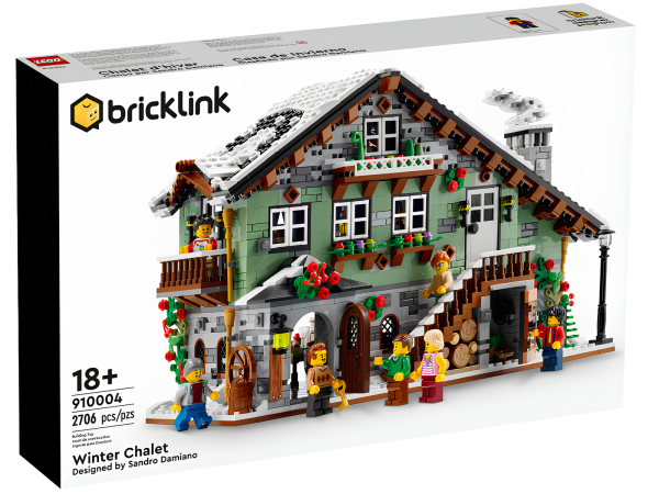 Конструктор Lego Bricklink 910004 Winter Chalet