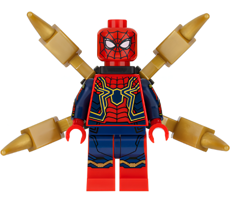 Минифигурка Lego Iron Spider-Man - Mechanical Arms with Barbs sh0510 U