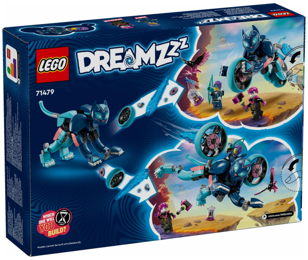 Конструктор LEGO Dreamzzz 71479 Мотоцикл Кот Зои