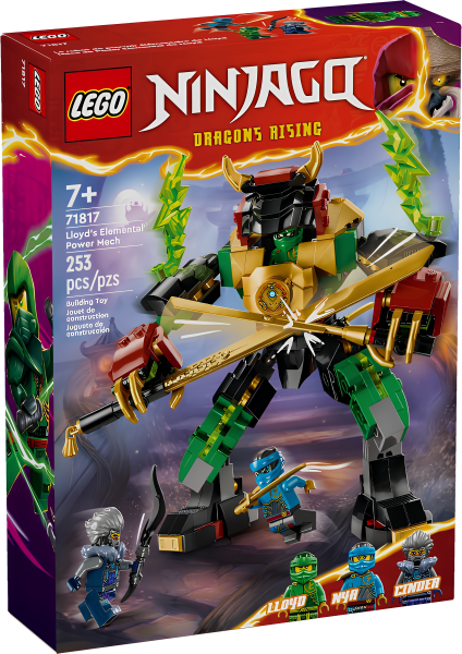 Конструктор LEGO Ninjago 71817 Механический элементаль