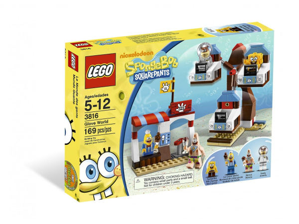 Конструктор LEGO SpongeBob SquarePants 3816 Мир перчаток