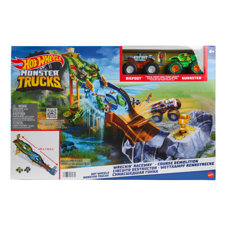 Набор игровой Hot Wheels Monster Trucks 2 машинки HGV12