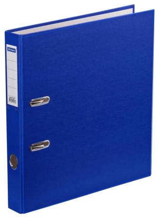 Папка-регистратор A4, бумвинил, 50 мм, синий