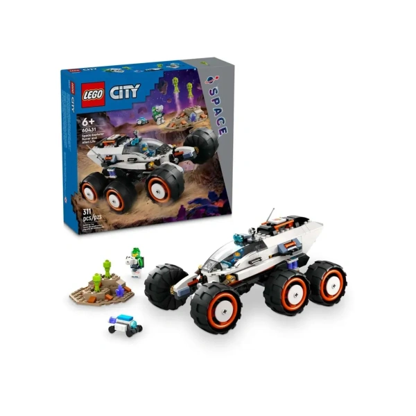 Конструктор LEGO City 60431 Космический исследовательский вездеход и инопланетная жизнь