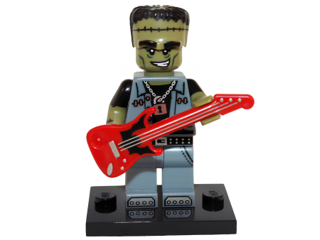 Минифигурка Lego Monster Rocker, Series 14 col14-12 71010 N