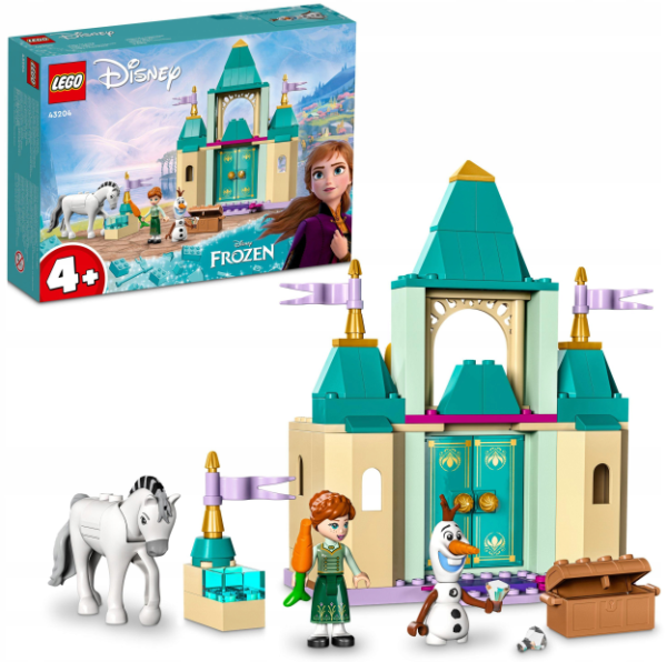 Конструктор LEGO Disney Веселье в замке с Анной и Олафом 43204