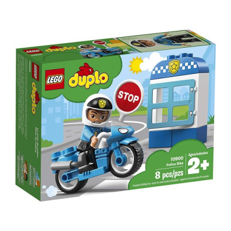 Конструктор LEGO DUPLO 10900 Полицейский мотоцикл