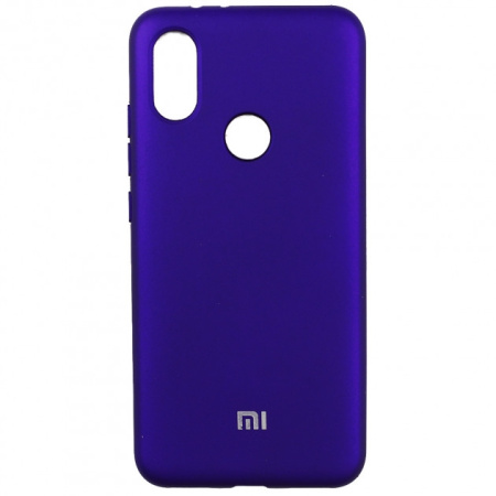 Чехол Xiaomi Mi6X силиконовый, фиолетовый