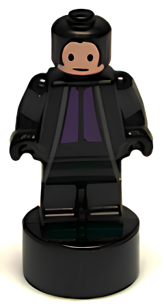 Минифигурка Lego Microfigure Professor Severus Snape Statuette / Trophy 90398pb023