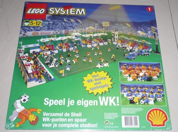 Поле LEGO System 880002 World Cup 1998 Футбольное поле