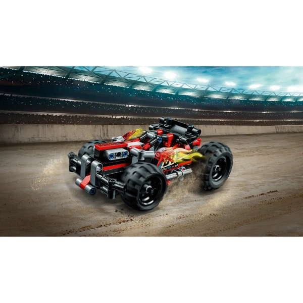 Конструктор LEGO Technic 42073 BASH! Красный гоночный автомобиль