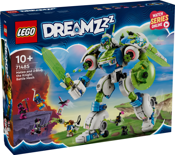 Конструктор LEGO Dreamzzz 71485 Механический рыцарь Матео и Z-Blob