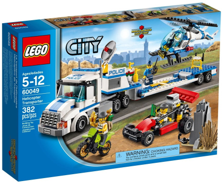 Конструктор LEGO City 60049 Перевозчик вертолёта