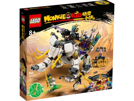 Конструктор Lego Monkie Kid 80043 Слон с желтыми бивнями