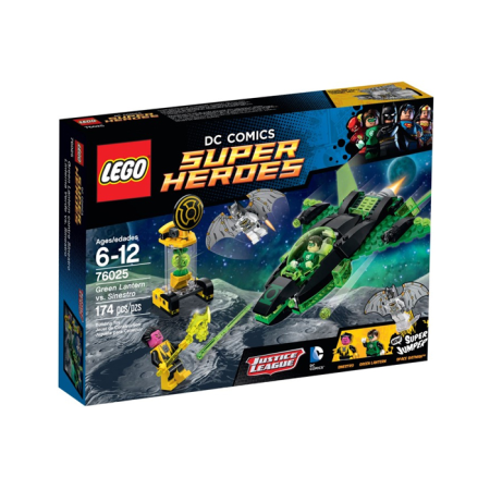 Конструктор LEGO DC Super Heroes 76025 Зелёный Фонарь против Синестро