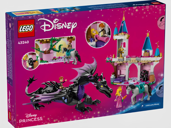 Конструктор LEGO Disney 43240 Драконья форма Малефисенты