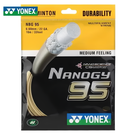 Струна для бадминтона Yonex Nanogy 95 (10м.) Cosmic Gold