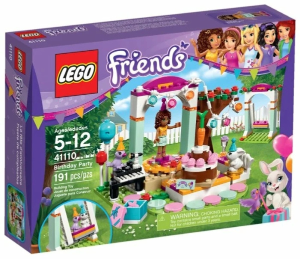 Конструктор LEGO Friends 41110 Вечеринка в День Рождения