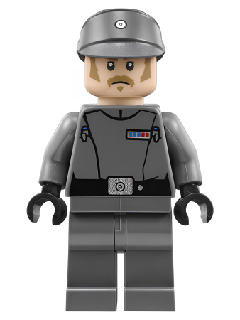 Минифигурка Lego Star Wars Imperial Recruitment Officer (Chief / Navy Captain) sw0913 U