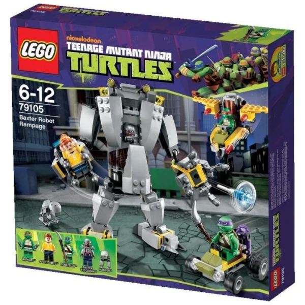 Конструктор LEGO Teenage Mutant Ninja Turtles 79105 Ярость робота Бакстера
