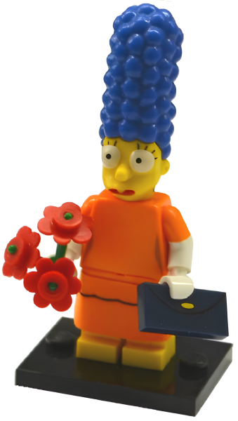 Минифигурка Lego Date Night Marge, The Simpsons, Series 2 colsim2-2 N