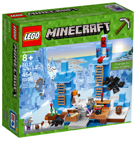 Конструктор LEGO Minecraft 21131 Ледяные шипы