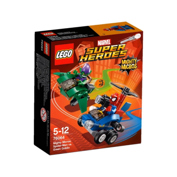 Конструктор LEGO Marvel Super Heroes 76064 Спайдермен против Зеленого гоблина