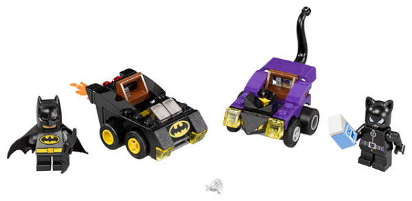 Конструктор Lego Super Heroes Бэтмен против Женщины-кошки 76061 Used