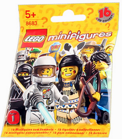 Минифигурка LEGO Collectable Minifigures 8683 1шт