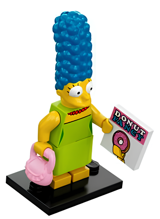 Минифигурка Lego Marge Simpson, The Simpsons, Series 1 colsim-3