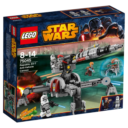 Конструктор LEGO Star Wars 75045 Республиканская противотранспортная пушка AV-7