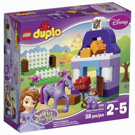 Конструктор LEGO DUPLO 10594 Королевская конюшня Софии Прекрасной